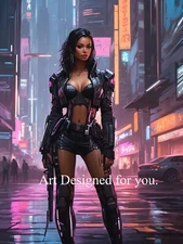 Digital Image Picture Photo Wallpaper Background Cyber Girl      