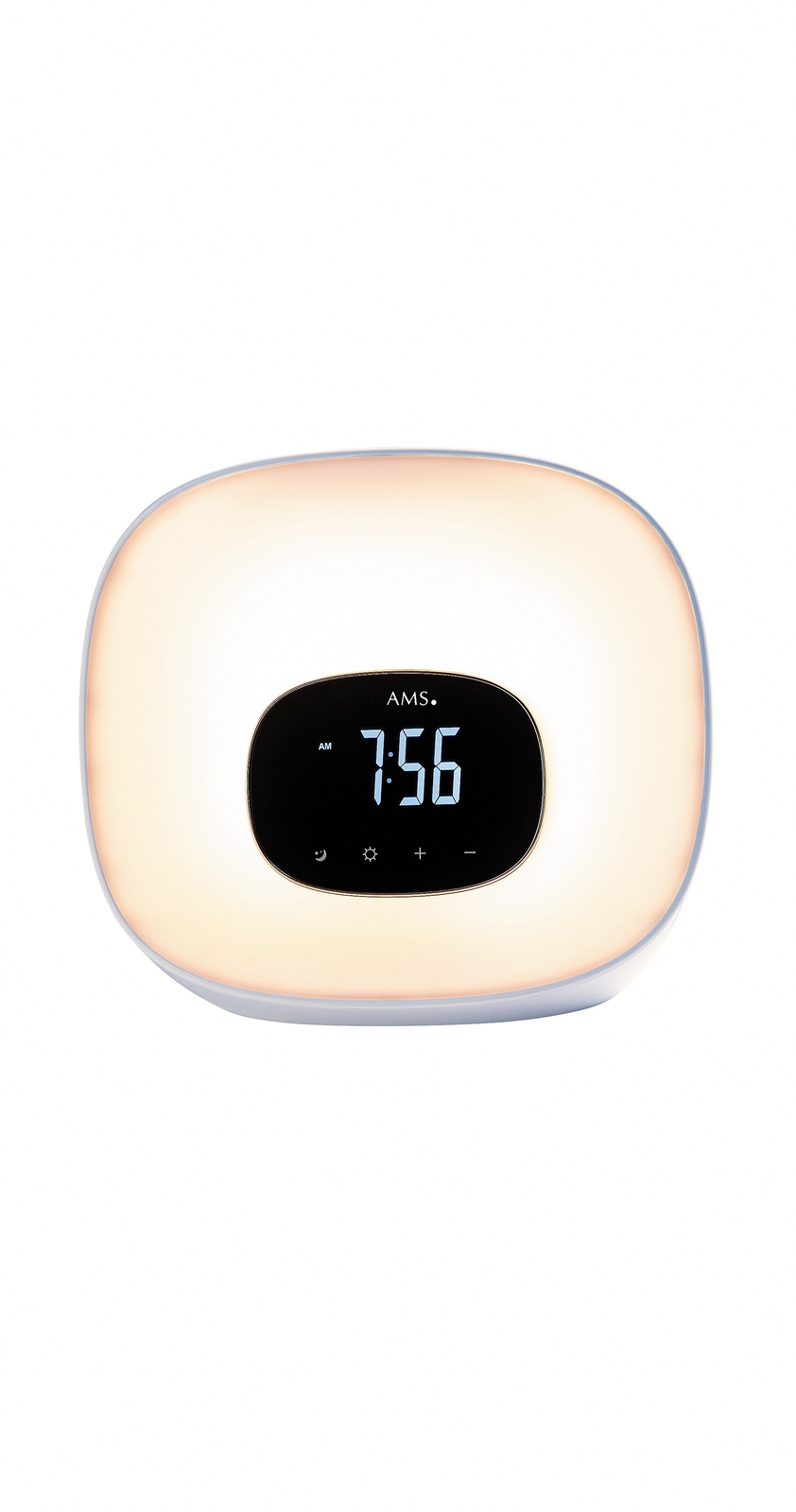 Alarm clock with quartz movement from AMS AM T1302 NEW-image