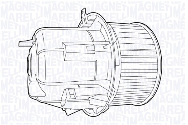 MAGNETI MARELLI 069412704010 Interior Blower for CITROËN,DS
