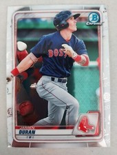 2020 Bowman draft Jarren Duran Chrome prospect BD-155 Red Sox Rookie