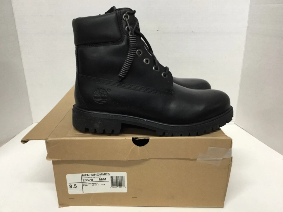 Black clearance leather tims