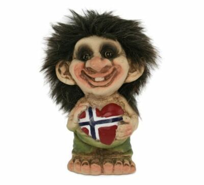 POUPÉE TROLL NYFORM Norway XL 25cm Statuette EUR 39,00 - FR