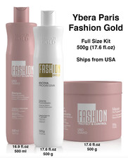 Ybera Paris Fashion Gold Full Size 500g 17.6 fl.oz Kit
