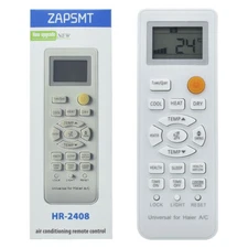New HR-2408 Universal For Haier LCD AC Remote Control 0010401715BW 0010401314F
