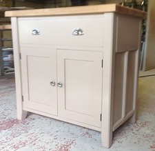 Painted Free standing small Kitchen Island Unit