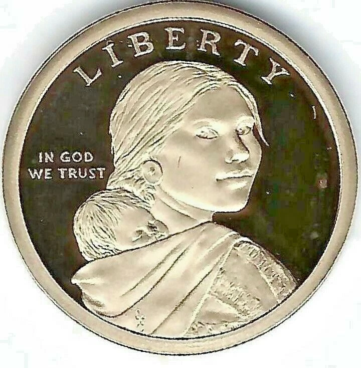 2024-S San Francisco Proof Indian Citizenship Act and Sacajawea Dollar Coin! - Image 2 of 2