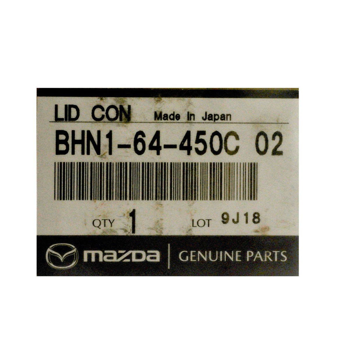 OEM Mazda 3 Black Vinyl Center Console Armrest Lid 2014 2015 for