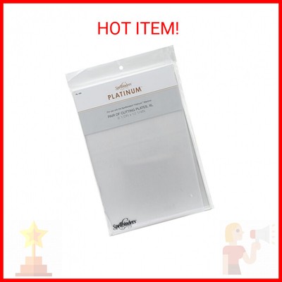 Spellbinders PL-105 Platinum Cutting Plates, XL, Semi-Opaque