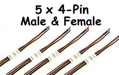 Connettori 1.5mm Con Fili 5 Set Di Connettori Micro JST ZH 1,5mm, Maschio E Femmina, Con Fili - Generico Cavi E Spinotti JST 1.5mm - Foto 10