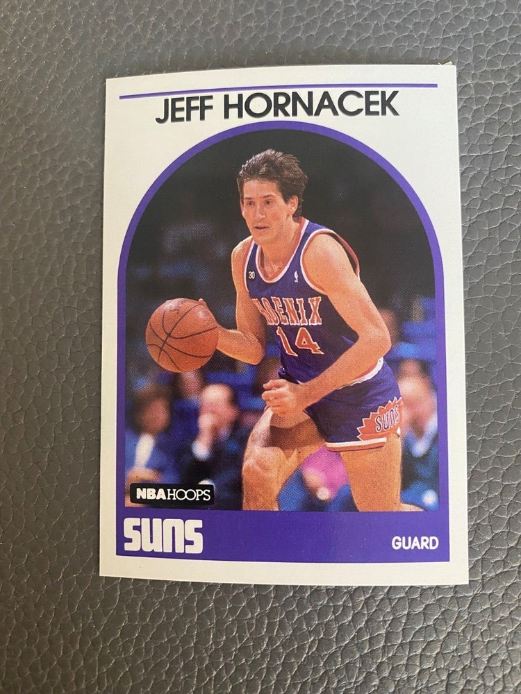 Jeff Hornacek 1989 Hoops Rookie Card #229 Phoenix Suns RC