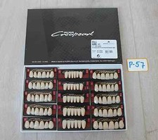 Willi Geller Creapearl Frontzähne 15 Garnituren D3 NEU Art. Nr. P-57