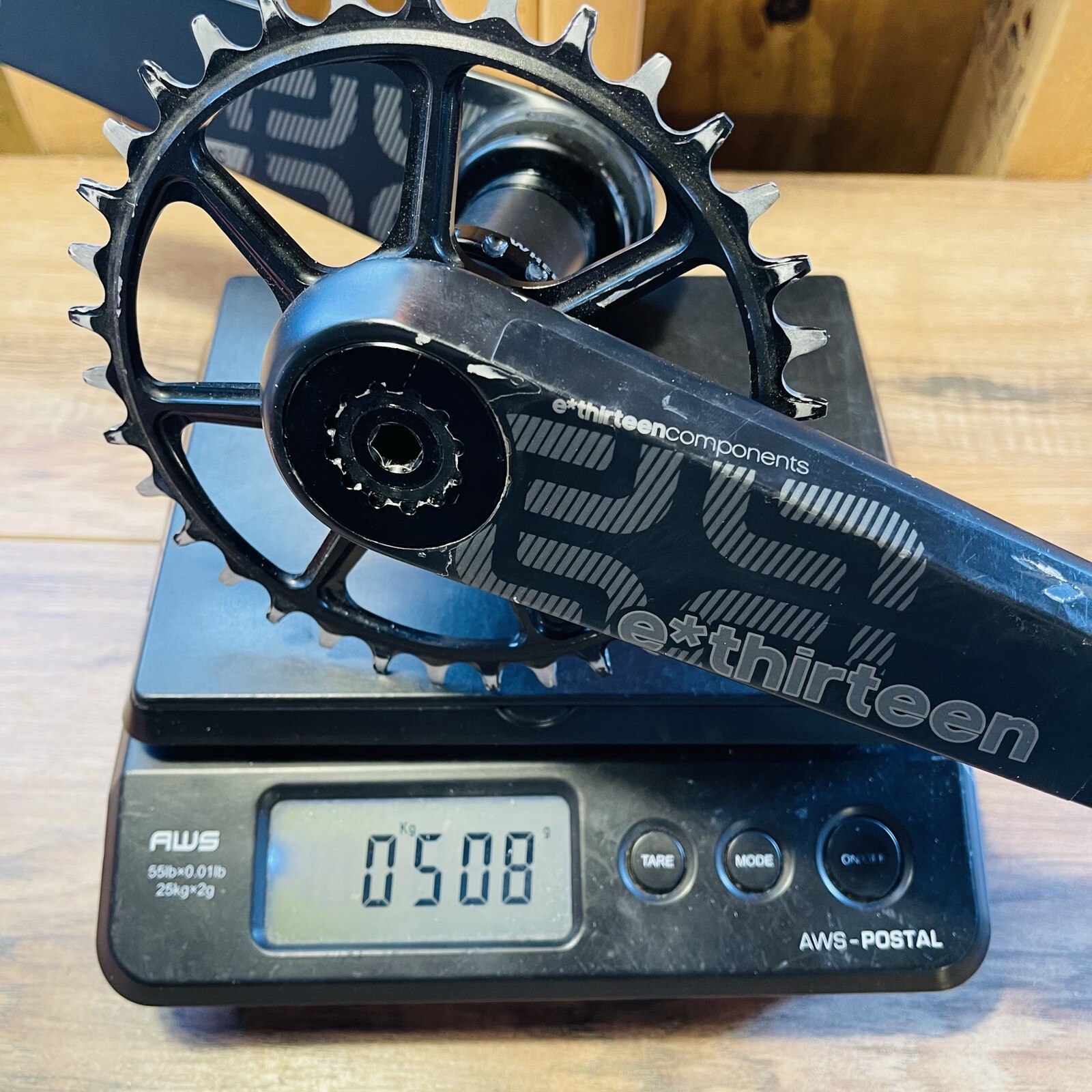 E*thirteen XCX Race Carbon Crankset 175 73mm 34T Direct Mount 5mm Chainring&nbsp;