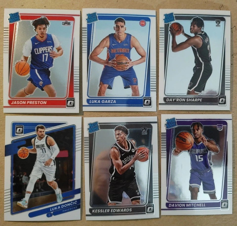 2021-22 Panini Donruss Optic base cards Pick from drop down list - Image 2 of 2