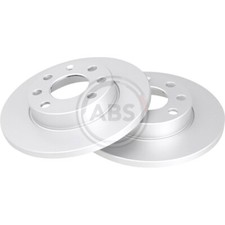 A.B.S. 2x Bremsscheibe vorne 236 Voll für Opel Corsa 15748