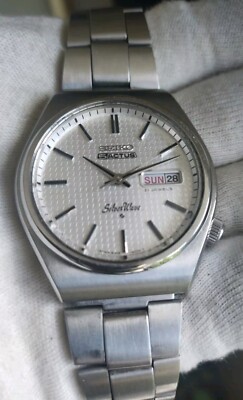 vtg excellent wrist watch Seiko 5 Actus Silver Wave 6306-8010 | eBay