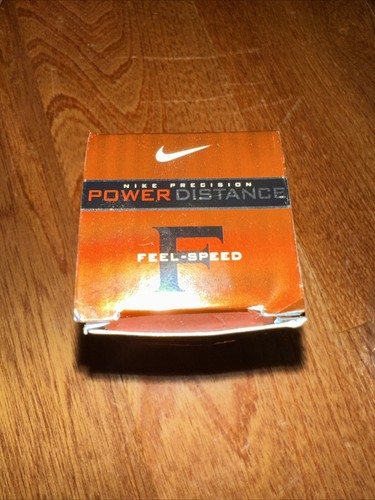 1 BOX NIKE POWER DISTANCE F FEEL-SPEED GOLF BALLS - 3 BALLS TOTAL Open Box - Picture 2 of 3