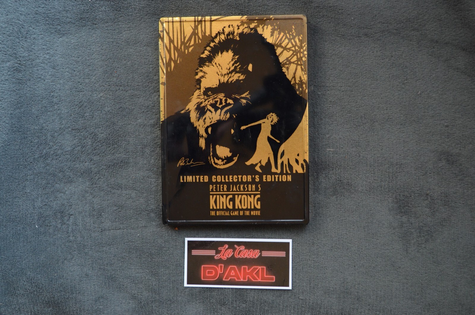 King Kong Steelbook sans notice sur Playstation 2 - PS2 FR TBE