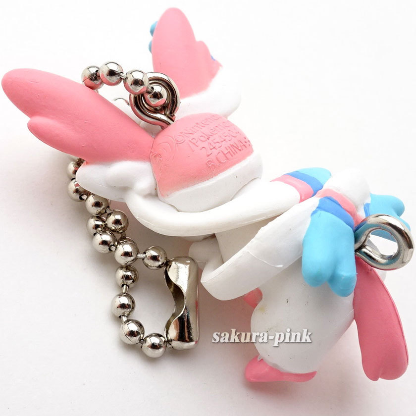 Sylveon Pokemon Eevee Special Ver. mini Figure Key Chain Authentic