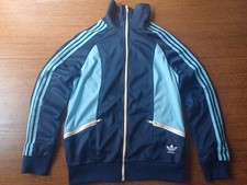 Adidas Vtg VENTEX France Track Top Jacket First WTA TENNIS 70s 80s Womens S M