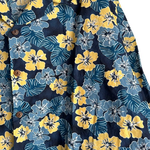 Hilo Hattie Men's Hawaiian Shirt Size 3XL Floral Made in USA 100% Cotton Aloha - Picture 5 of 9