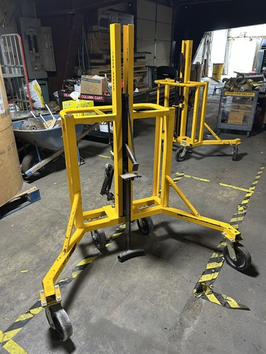 Drum Runner Material Handling Co 4500P Drum Dolly Lift Capacity 1500 Lbs.