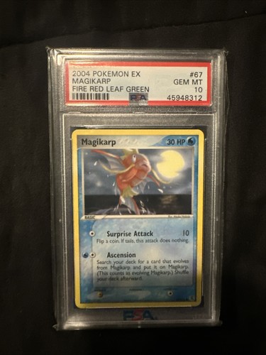 Magikarp graded PSA 10 for sale on eBay
