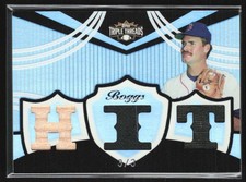 Wade Boggs 2006 Topps Triple Threads Platinum /3 Jersey #TTR-241 Boston Red Sox