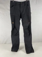 Excellent Fjallraven Keb Agile Trousers Men's Hiking Pants, Black/Black, 44, Reg