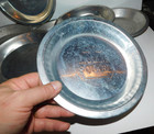  8 ALUMINUM 9" PIE TIN PLATE JOB LOT POPPIN FRESH PIES & BAKERS SQUARE — photo 4