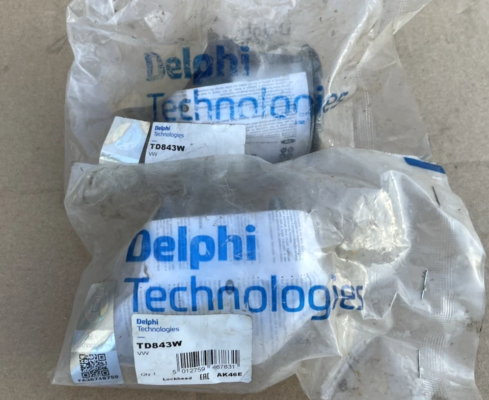 2 x Genuine Delphi Front Control Arm Bush for AUDI Q7 / CAYENNE / TOUREG TD843W - Image 2 of 4