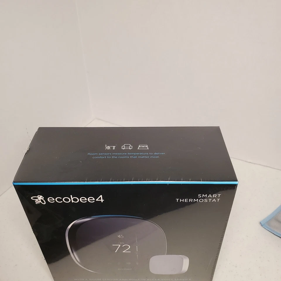 NEW Ecobee 4 Smart Programmable Thermostat - Alexa/HomeKit/SmartThings - Image 2 of 4