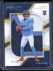 2025 Panini Immaculate Cam Ward - Clearly Immaculate Rookie Patch /49