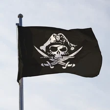 AGAS MFG Pirate Hat Flag – Multiple Sizes
