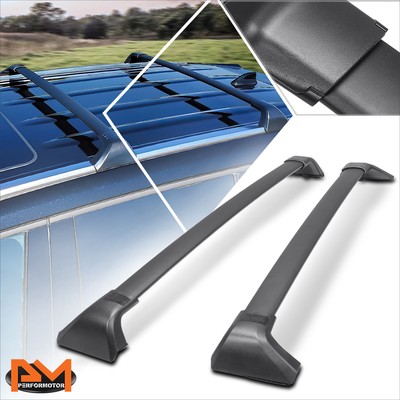 For 20-24 Toyota Highlander Factory Style Roof Rack Top Baggage Rail Cross Bars