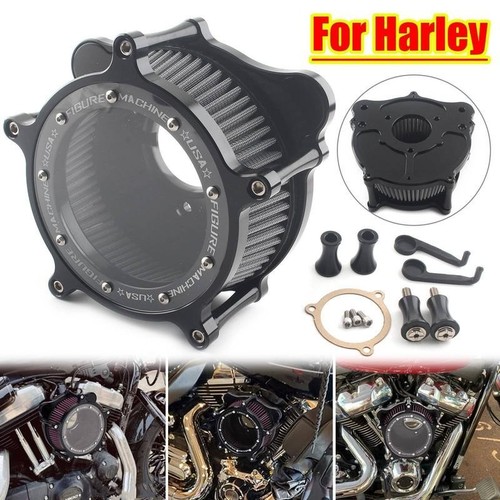Luftfilter Für Harley Touring & Softail M8 Modelle 2017-2024 – Kreuz-Design, Aluminium, Waschbar