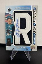 Josh Norris 2020-21 SP Game Used Draft Day Marks Letter 