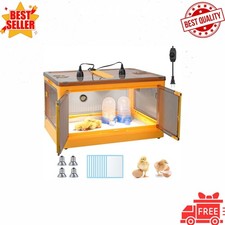 Chicken Brooder Box Kit with Heater Brooder Plate Thermometer for Chicks Ducks