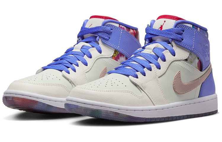 Size 8.5 - Air Jordan 1 SE Mid Valentine's Day Bouquet W for sale