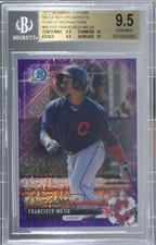 2017 Bowman Mega Box Purple Refractor /250 Francisco Mejia BGS 9.5 GEM MINT 2l4