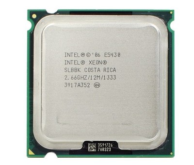 INTEL Xeon E5430 Quad Core 2,667GHz Sockel 771 Prozessor CPU SLBBK