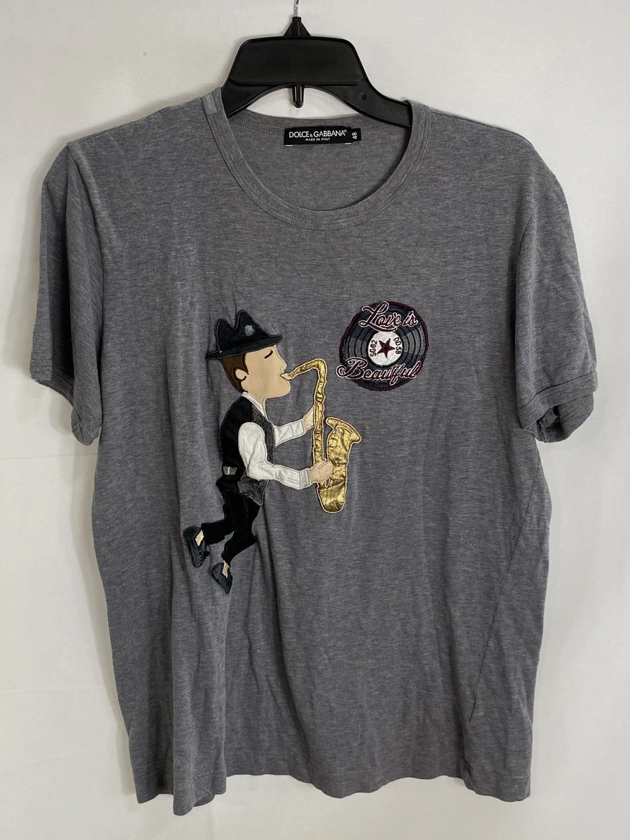 Dolce&Gabbana Gray T-Shirts for Men for sale | eBay