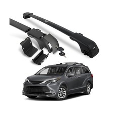 Fits Toyota Sienna 2021-2025, Upgrade 260 LBS Lockable Roof Racks Cross Bars,...
