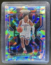 2021-22 Panini Prizm Aaron Wiggins RC Ice Rookie #286 Thunder
