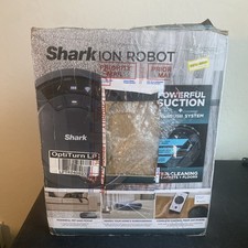 Open box New Shark RV765 ION Wi-Fi Connected Robot Vacuum Damaged Box