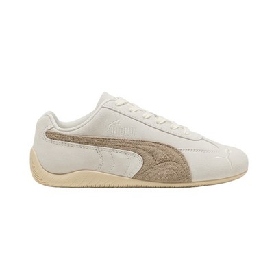 PUMA Speedcat Elevated Lace Up  Womens Off White Sneakers Casual Shoes 40361901