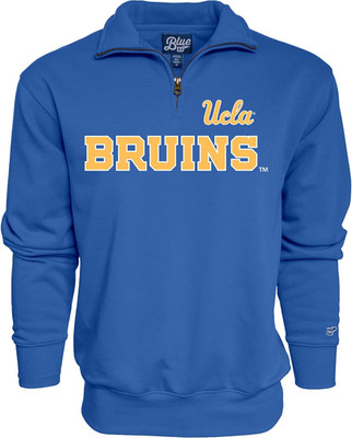 Men'S UCLA Bruins Quarter Zip Sweatshirt Team Color, Team Color, X-Large
