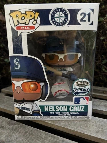 Funko Pop! Seattle Mariners MLB Nelson Cruz #21 Vinyl Figure Safeco Field Excl.