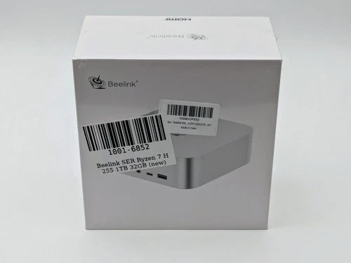 Beelink Mini Desktop SER7 AMD Ryzen 7 H 255 32Gb 1TB - Frost Silver