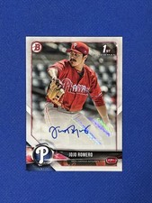 2018 Bowman JoJo Romero Autograph #PA-JR auto X