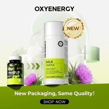 Oxyenergy Milk Thistle Liver Detox & Colon Cl...
